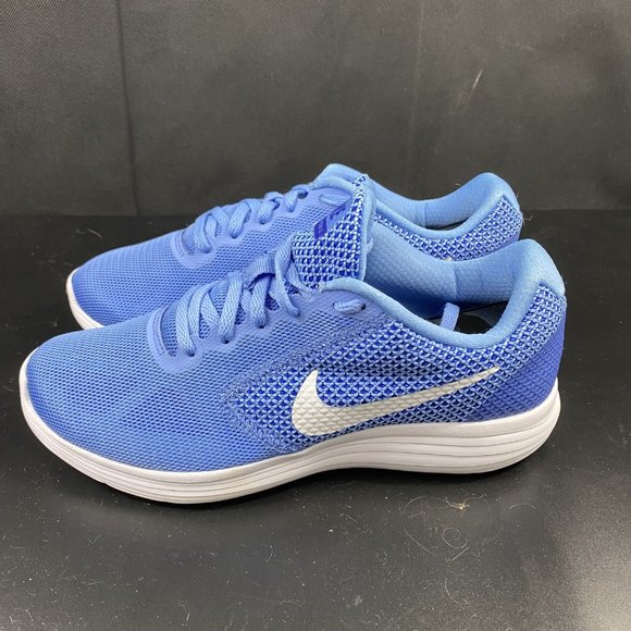 Nike Womens Revolution 3 819303-400 Blue Running Shoes Sneakers Size 7 NO BOX - Picture 2 of 11
